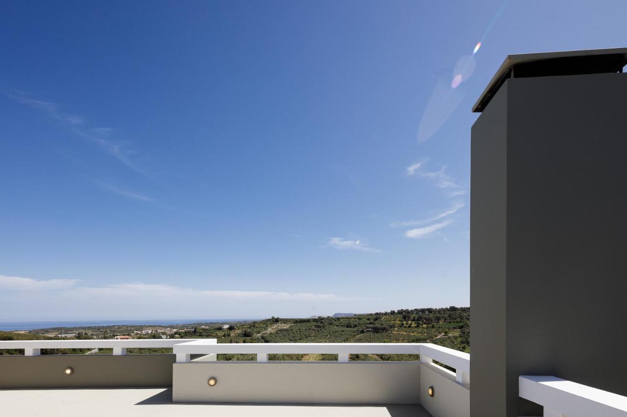 Rizes Villa With Jacuzzi & Heated Pool Agia Triada Dış mekan fotoğraf